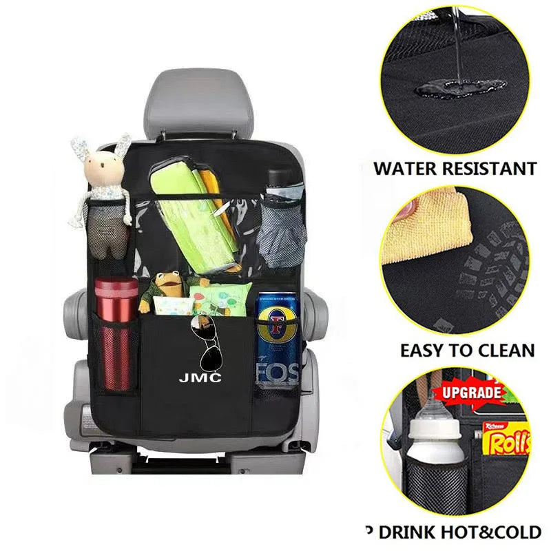 Car Seat Back Organizer Large Capacity Automobile protection For JMC BOARDING VIgus 5 Vigus 3 Pickup Territorial Car Accessories