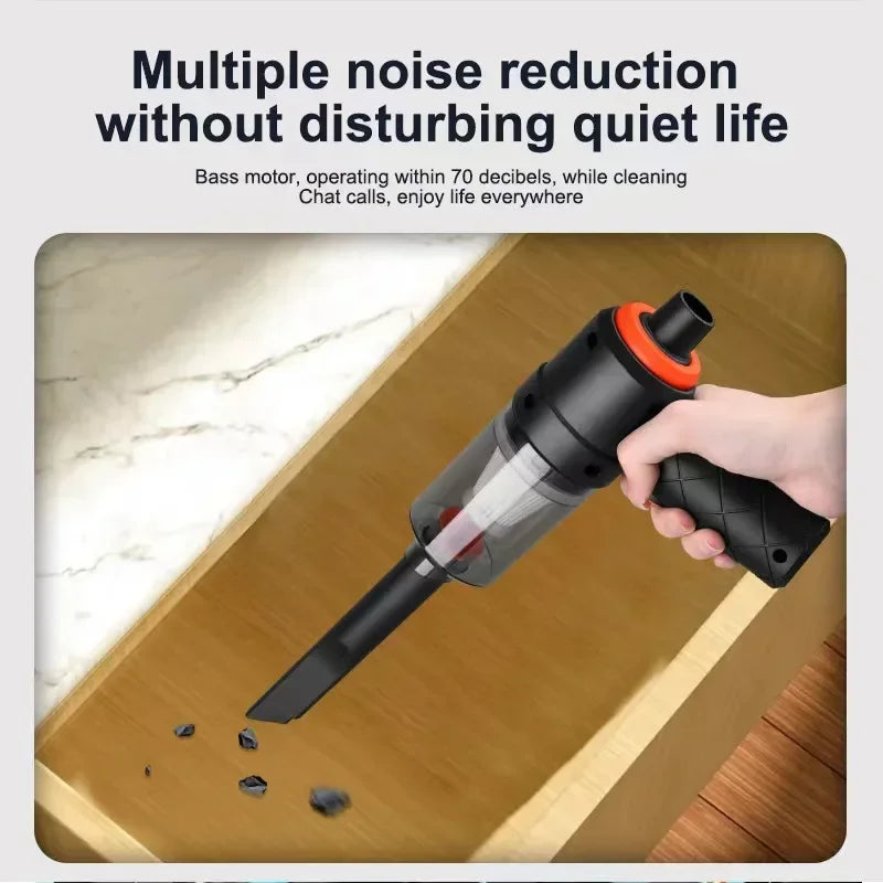 Household vacuum cleaner Car wireless rechargeable large suction powerful car dual-use portable handheld carpet cleaning