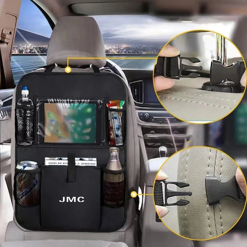 Car Seat Back Organizer Large Capacity Automobile protection For JMC BOARDING VIgus 5 Vigus 3 Pickup Territorial Car Accessories